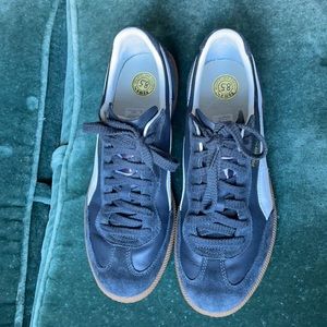 Navy Puma retro Super Liga shoes US size 9.5